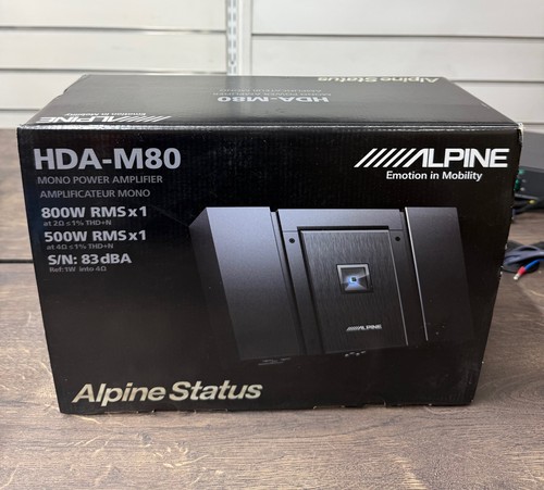 Alpine car amp amplifer status - amp,