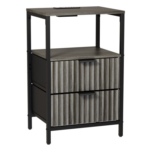 Bedside table with - bedside,