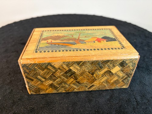 Vtg japanese yosegi - vtg, marquetry