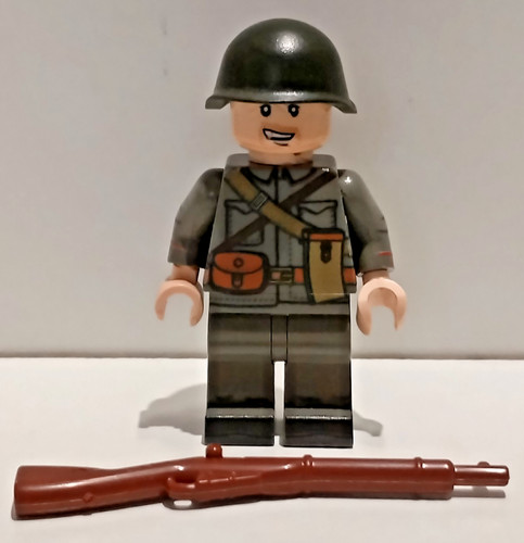 Lego brick memoirs ww2 - brick,