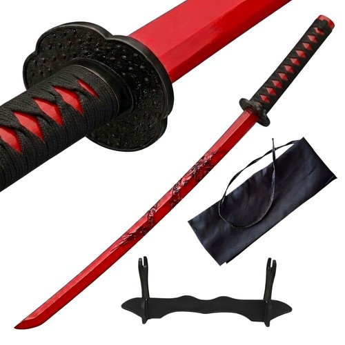 Katana sword red dragon - dragon, boken