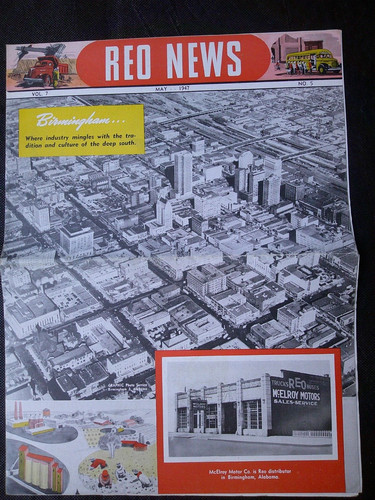 Reo news truck trade magazine - reo,