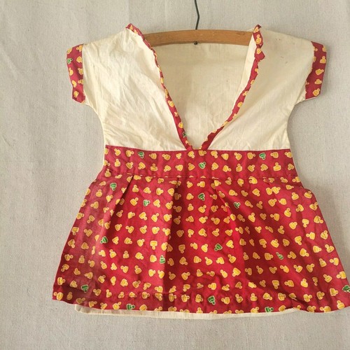 Clothespin bag cloth dress red - cloth,