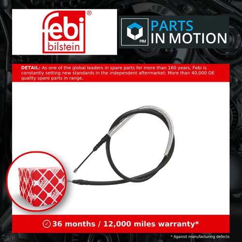 Handbrake cable fits citroen - cable,