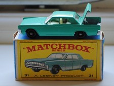 Matchbox Lesney Lincoln Continental Model Car. No 31