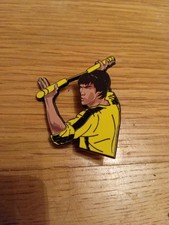 Bruce Lee Enamal Pin Badge