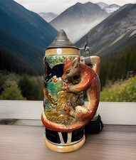 Vtg German Beer Stein "Die