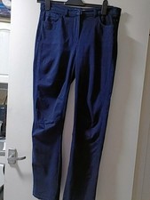 M&S Collection Blue, straight leg jeans size 12. VGC.