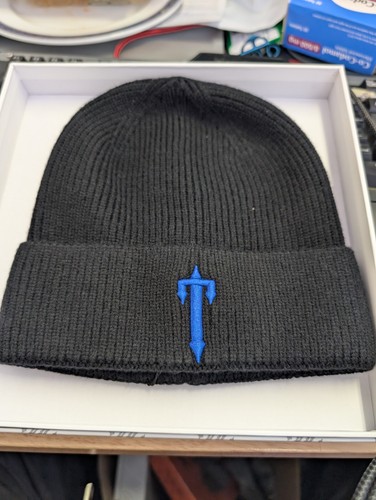Trapstar london black beanie - trapstar,