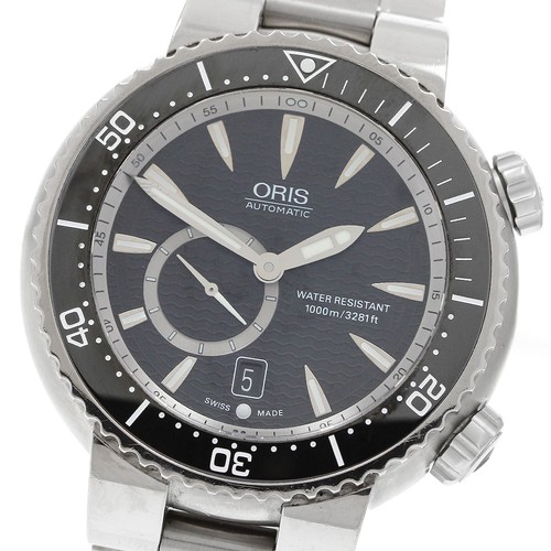 Oris divers 7638 date - 7638-74, black