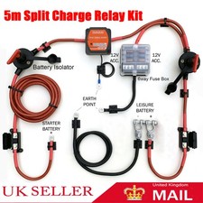 5M Split Charge Relay Kit 12V