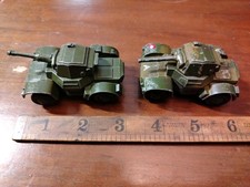 2 Vintage Dinky Toys Armoured