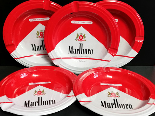 Pcs vintage marlboro - 5, tin