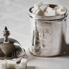 Brissi Silver Sugar Caddy