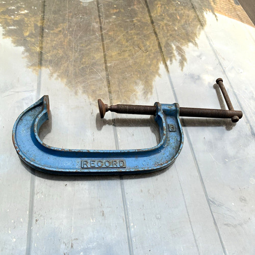 Record 6in clamp heavy - clamp,