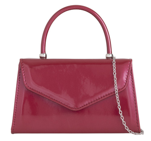 Women plain patent - patent, clutch