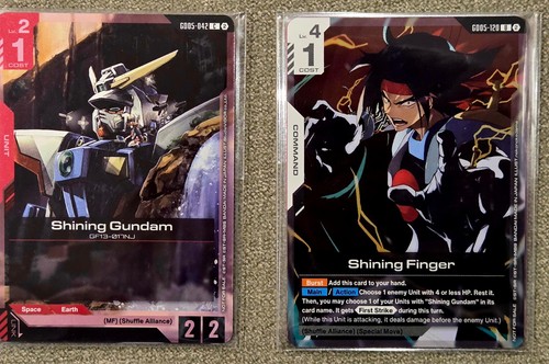 Shining gundam gd05 - gd05-042, &