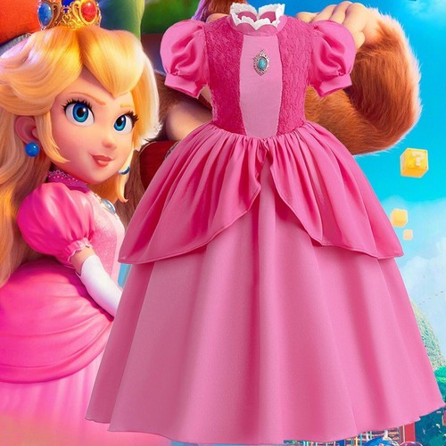 Girls princess peach super - princess,