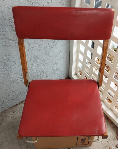 Vintage wood and red - vintage, vinyl