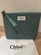 Genuine green Chloe Makeup Bag