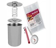 Pressure Ham Cooker 1.5kg inc Cooking bags 20 pcs & Thermometer Delivery UK 