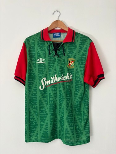 Glentoran home 1992 rare - glentoran,