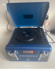 Seal Blue Retro Vinyl Record