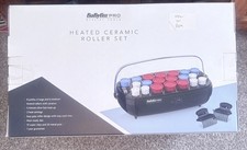 BaByliss Pro BAB3045U 20 Piece Compact Ceramic Heated Hair Rollers Curlers Set