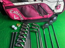 CALLAWAY⛳BIG BERTHA⛳13 CLUB GOLF SET⛳ BAG⛳3-9 IRONS⛳SW⛳PW⛳PUTTER⛳DRIVER⛳3+4 WOOD