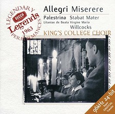 Allegri: Miserere /