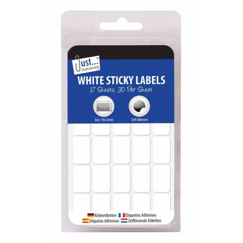 510 white sticky - 510, labels