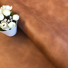 2.0mm Thick Brown Distressed Look Veg Tan Full Grain 100% Real Cowhide Leather