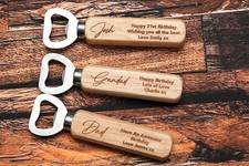 Personalised Wooden Bottle