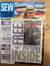 Sew Today June/July 1994 Magazine plus free pattern