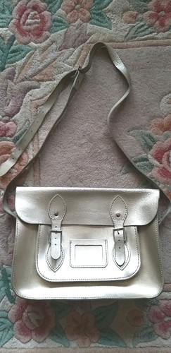 Bohemia champagne real leather