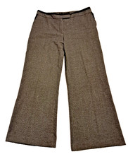 Ladies' Trousers BETTY JACKSON BLACK 16 Grey Check Pre-owned VGC