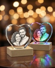 Personalised 3D Crystal Photo