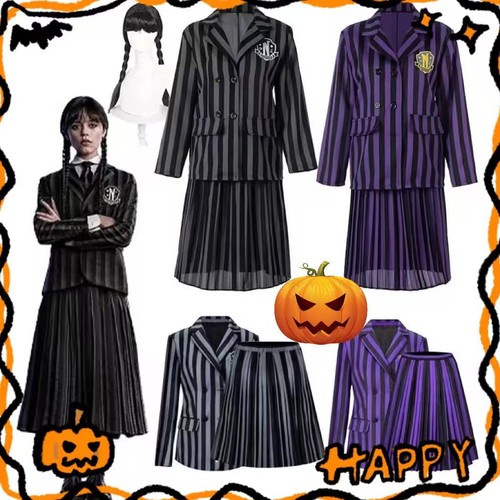 Wednesdays addams costume - wednesdays,
