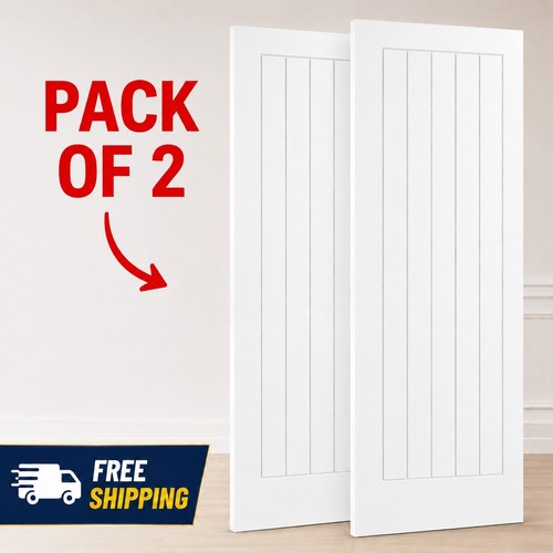 White primed cottage internal - white,