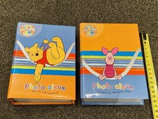 Two Disney Winnie The Pooh Photo Albums - Each Holds 80 Number 6 x 4 Photos