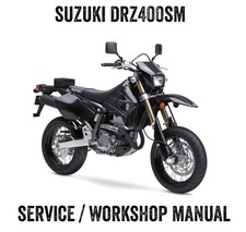 2005 to 2009 Suzuki DRZ400 SM