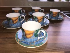 6  Fine French Porcelain Fruit