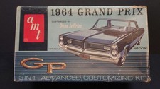 AMT 1964 PONTIAC GP BOX & PARTS - 1/25 SCALE MODEL KIT COLLECTION LOT 279