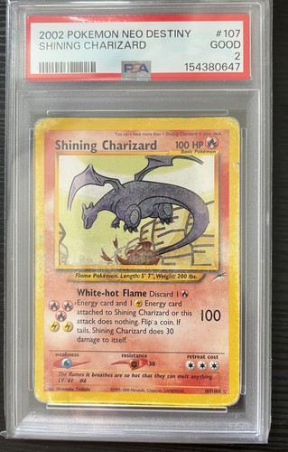 Shining charizard 107 neo - #107,,