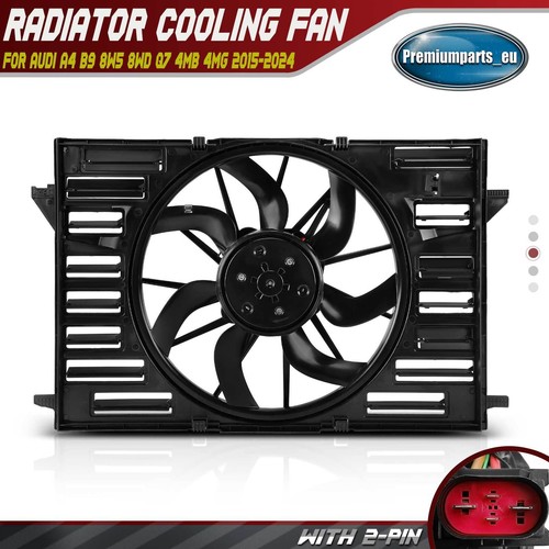Radiator cooling fan - radiator, audi