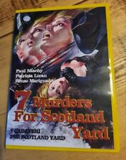 GIALLO-SEVEN MURDERS FOR SCOTLAND YARD - PAUL NASCHY - 1972 - SLASHER DVD-R