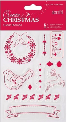 Papermania clear stamp - set, of