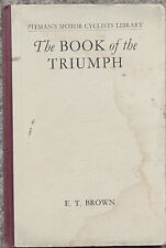 Triumph Motorcycle Manual  1936-38 T70 T80 T90 3/1 etc Speedtwin Free UK Postage