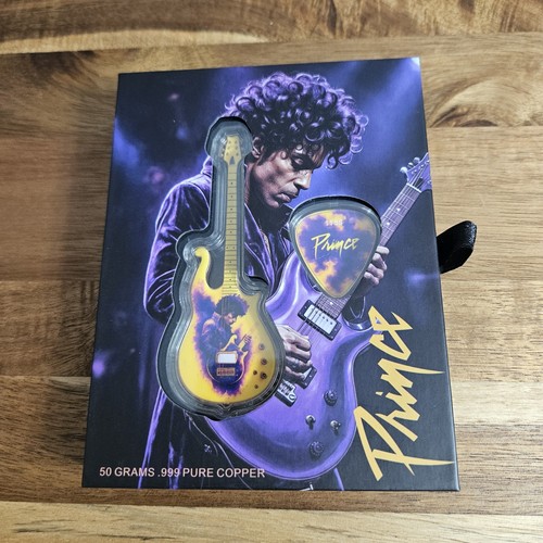 Prince copper guitar pick - prince,
