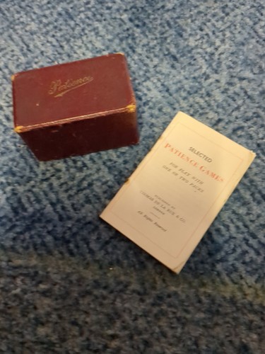 Vintage patience playing cards - vintage,